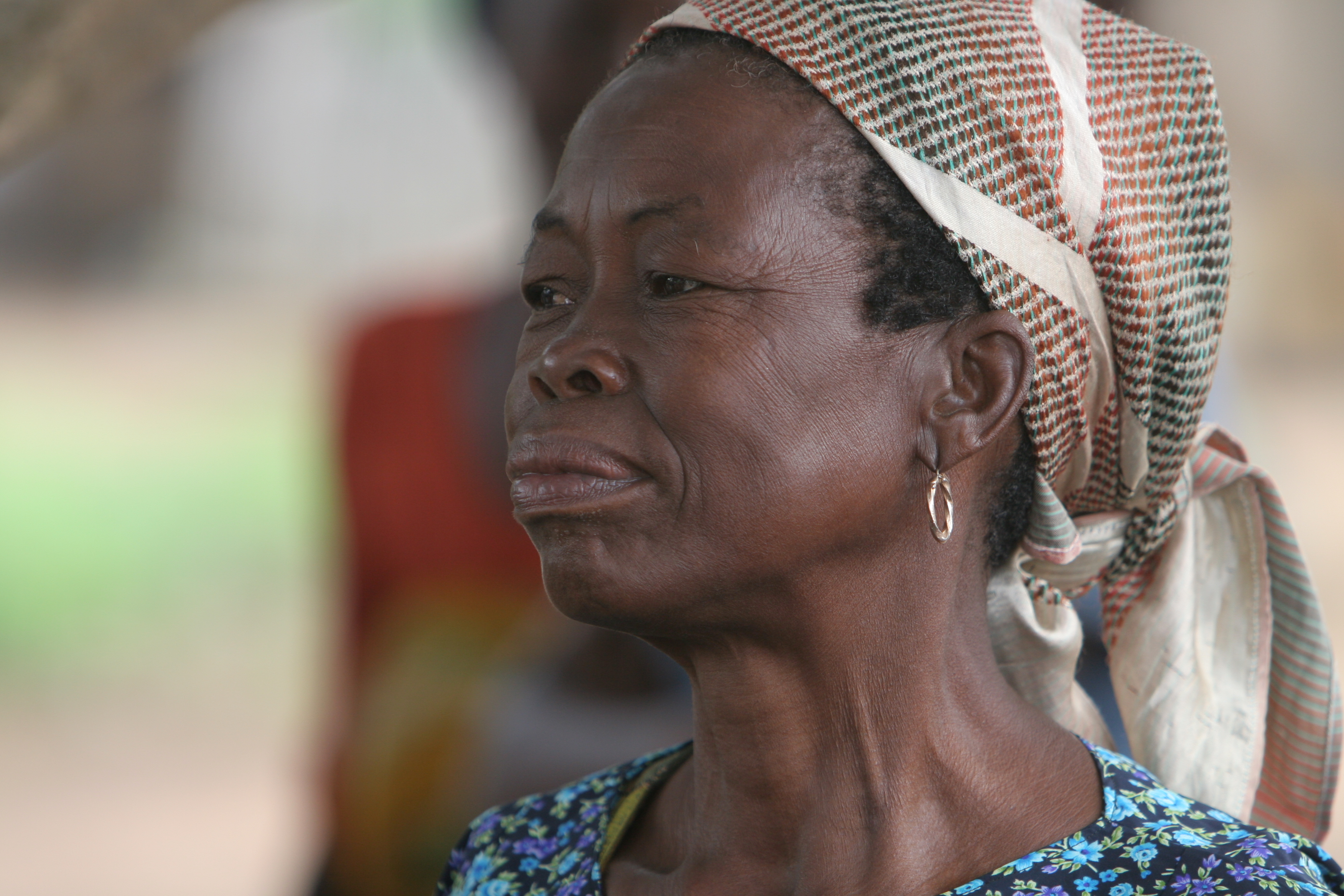 Woman in Togo Africa