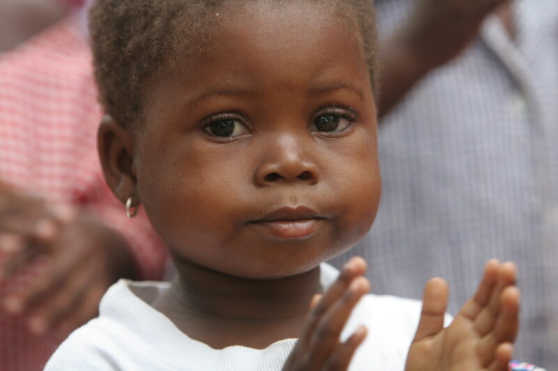 Beautiful Baby in Togo — Baby in Togo, West Africa — Togo, Africa, West Africa, children, poor