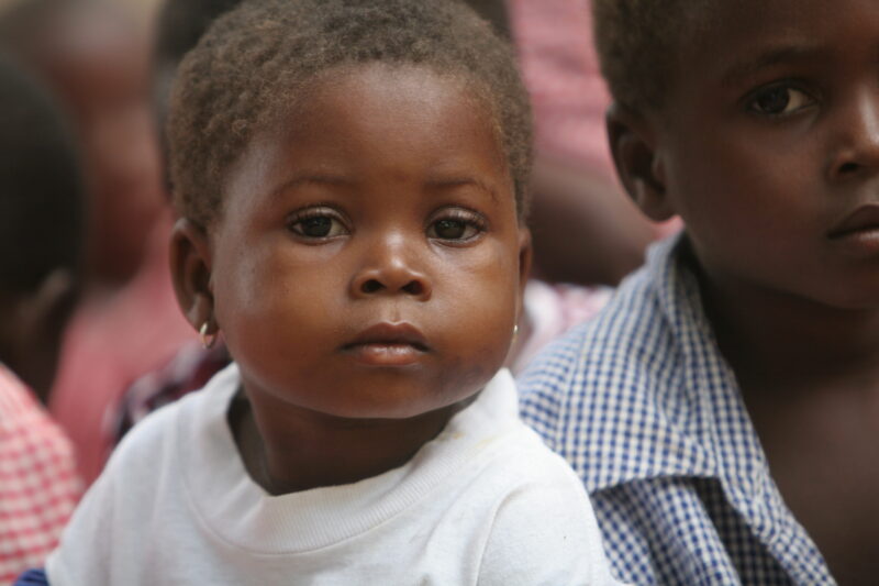 Beautiful Baby in Togo — Baby in Togo, West Africa — Togo, Africa, West Africa, children, poor