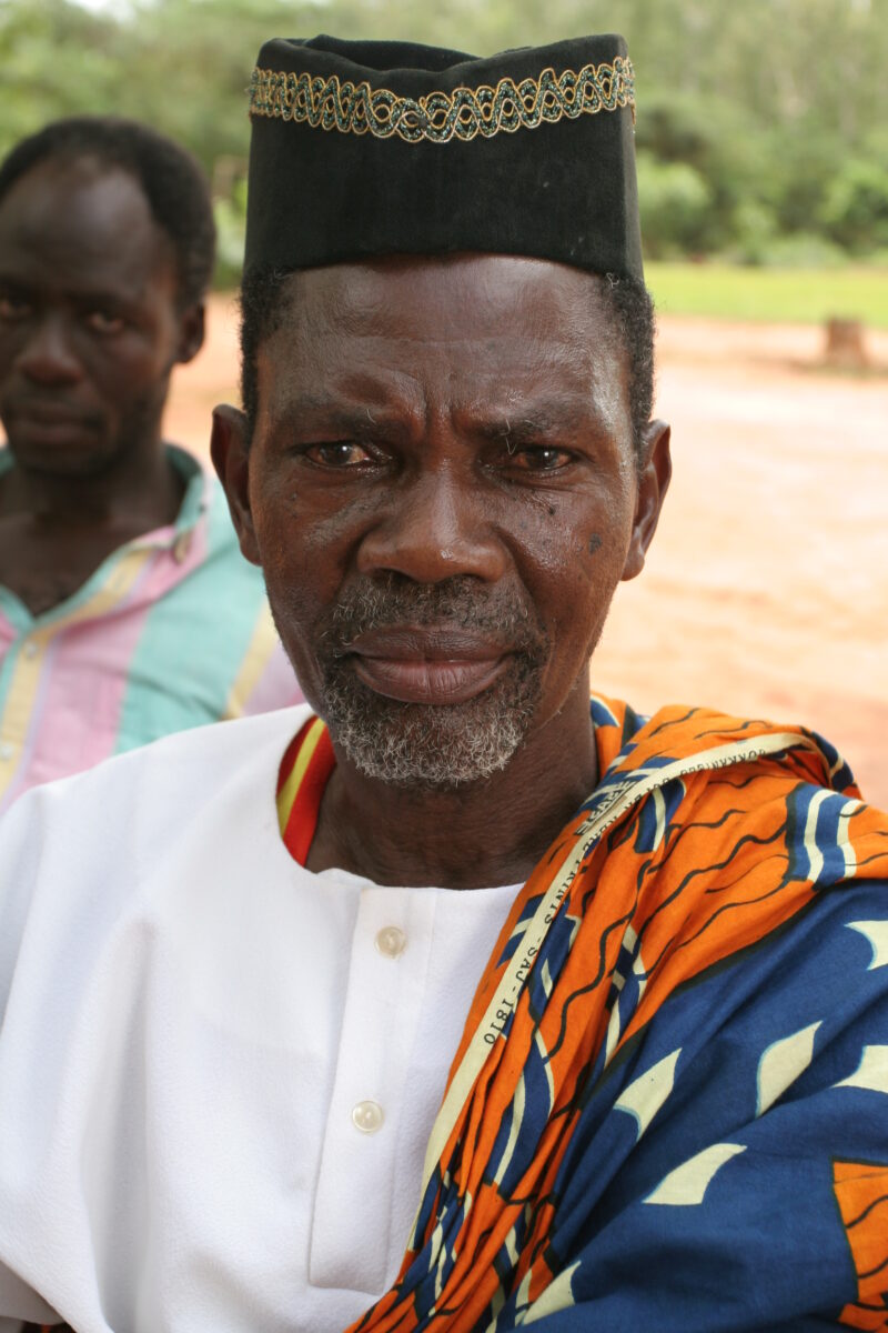 Village Chief in Togo — Village Chief in West Africa — Togo, Africa, West Africa, men, faces