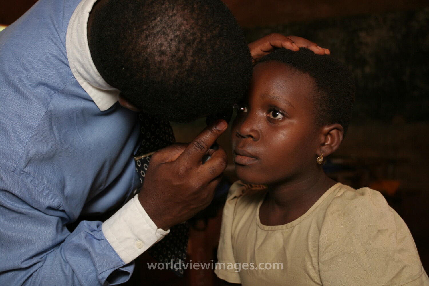 Eye Exams in a Rural village in Togo, Africa