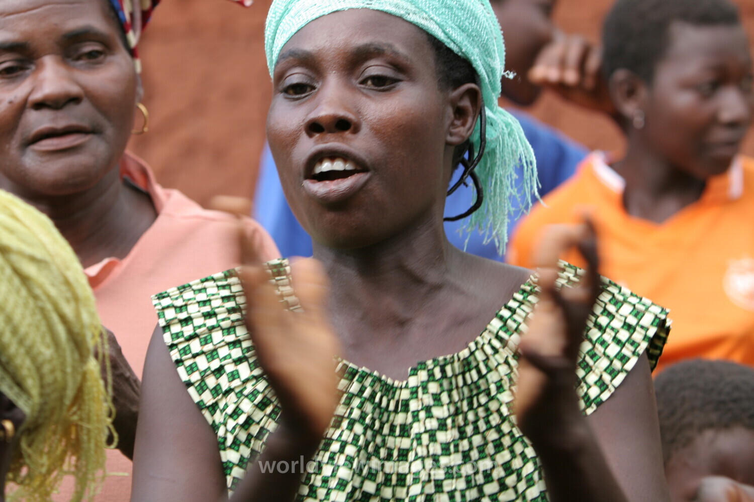 Ladies Sing and Dance in Togo