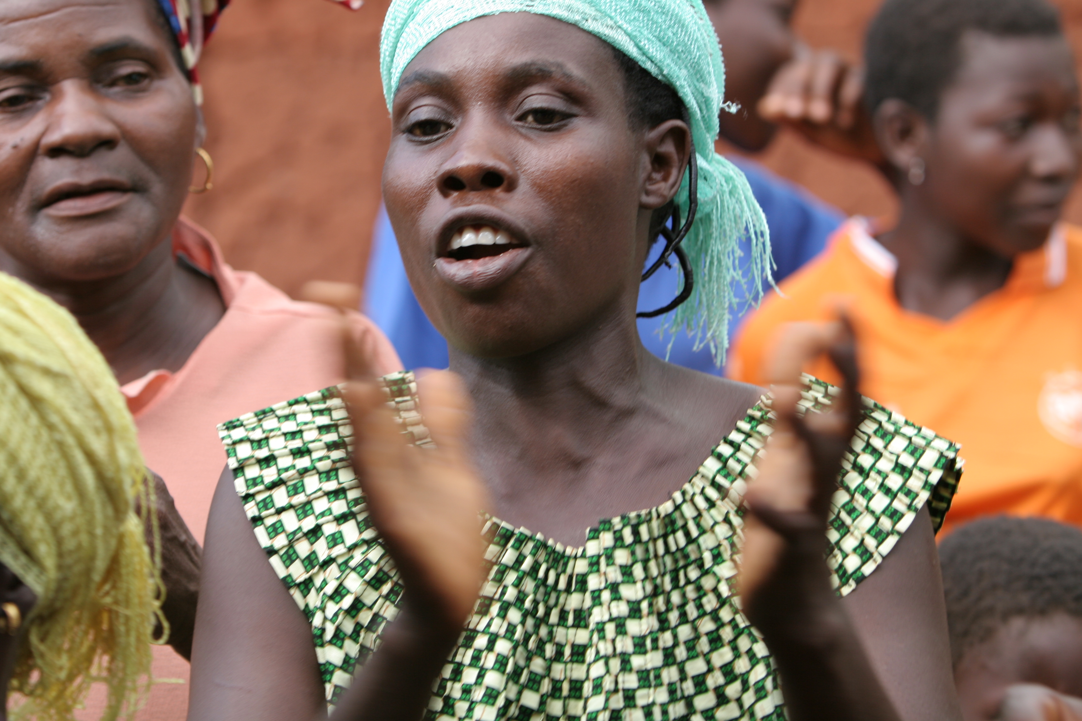 Ladies Sing and Dance in Togo