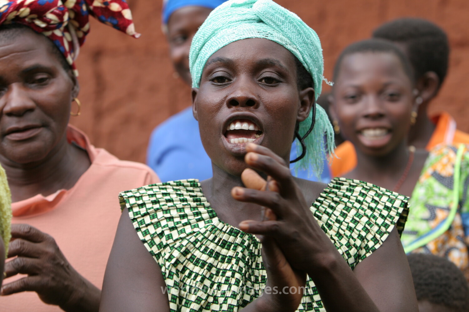 Ladies Sing and Dance in Togo