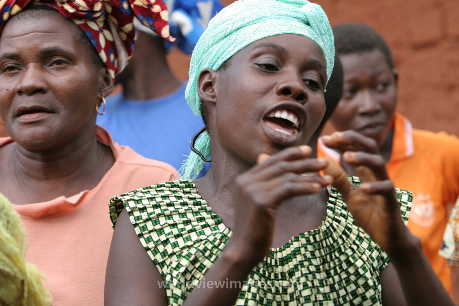 Ladies Sing and Dance in Togo