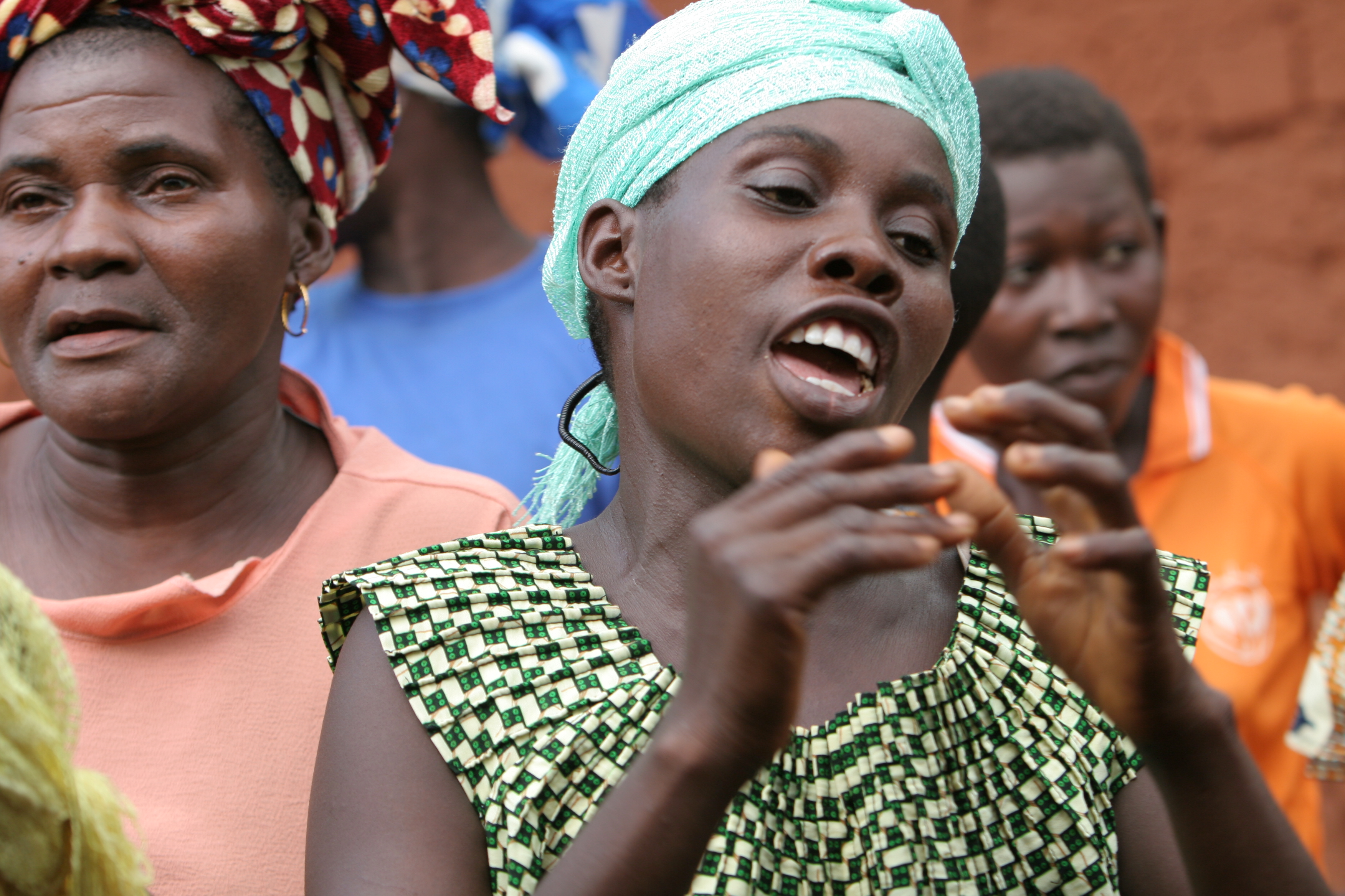 Ladies Sing and Dance in Togo