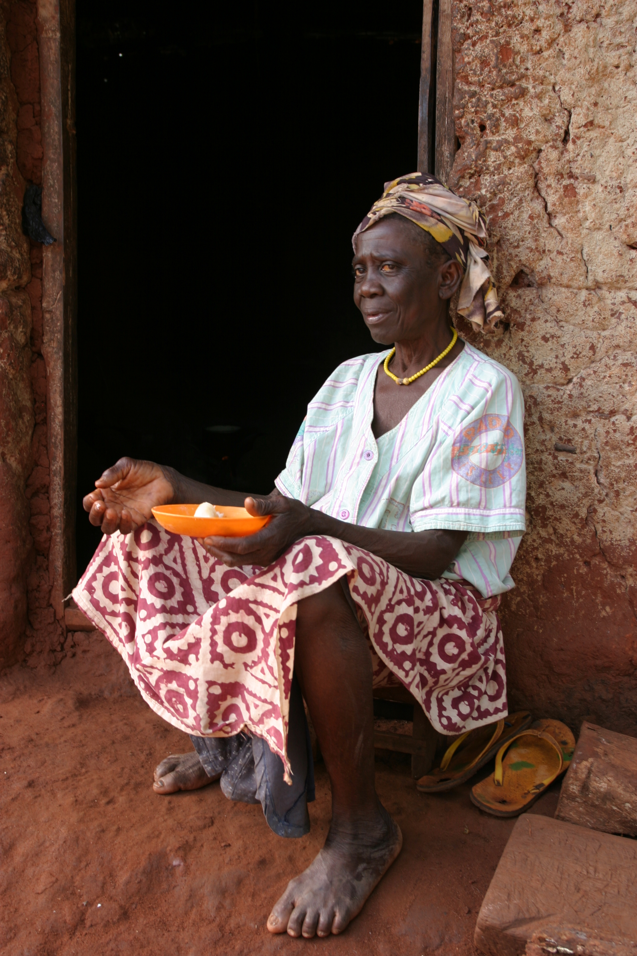 Woman in Togo Africa