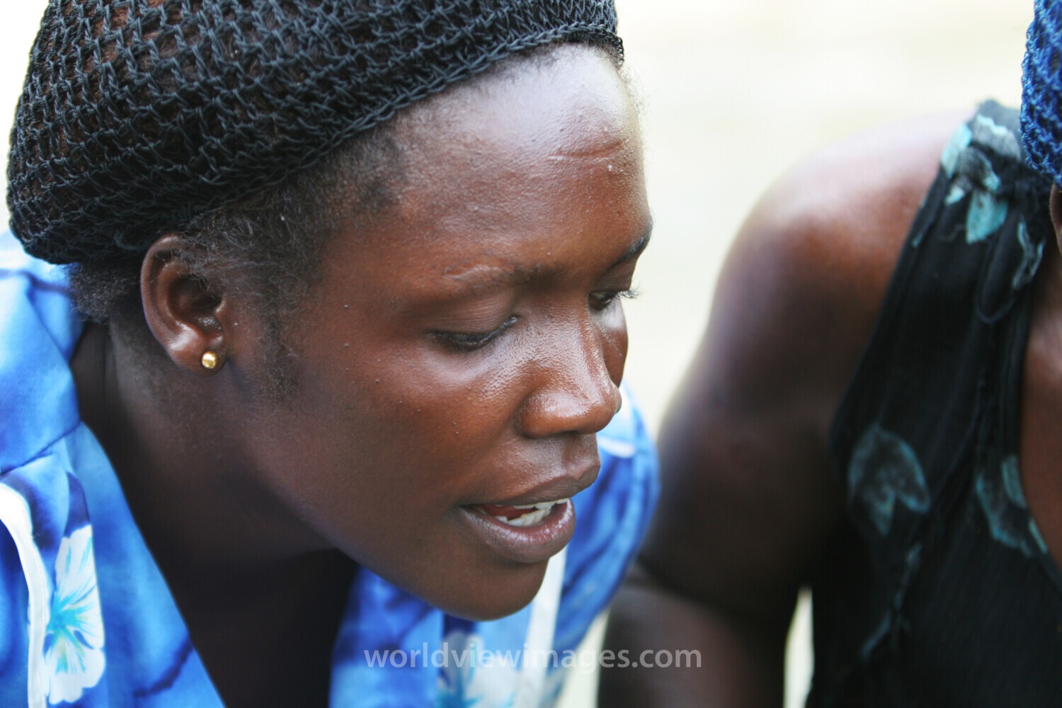 Doing Laundry in the River in Togo