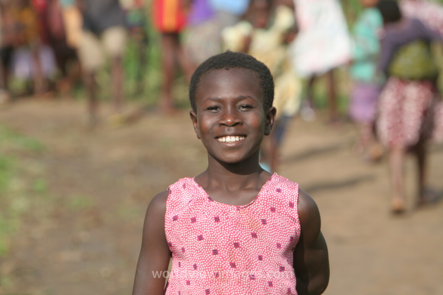 Doing Laundry in the River in Togo