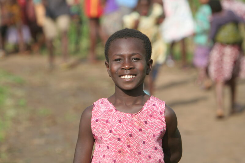 Doing Laundry in the River in Togo — Togo, Africa, West Africa, children, poor