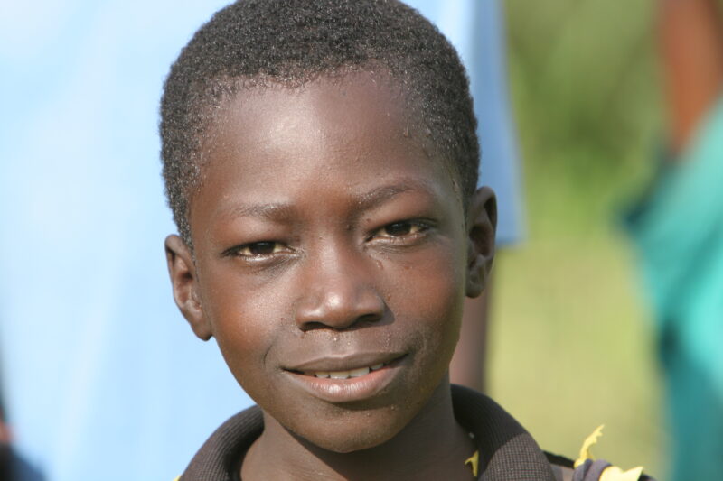 Doing Laundry in the River in Togo — Togo, Africa, West Africa, children, poor