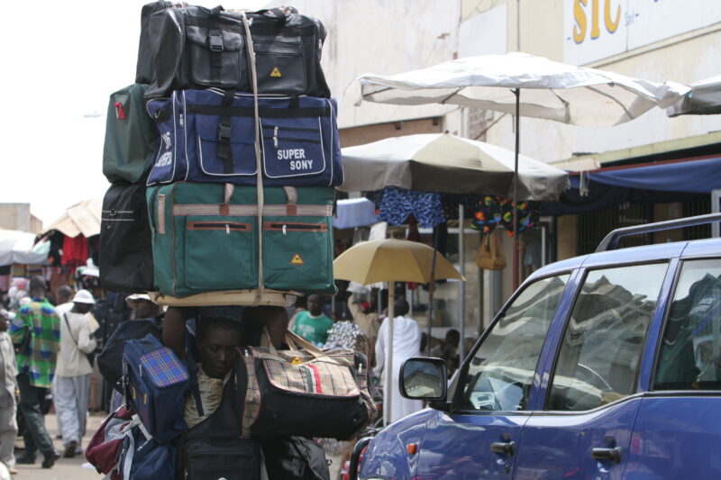 Lomé, the Capital City of Togo — Togo, Africa, West Africa, Lome, market
