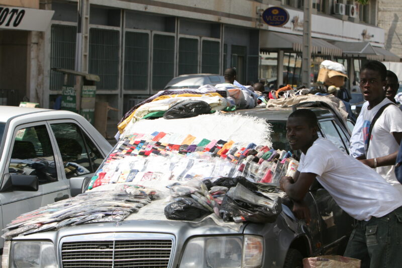 Lomé, the Capital City of Togo — Togo, Africa, West Africa, Lome, market