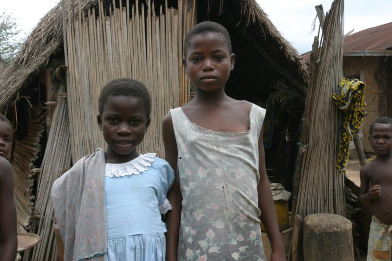 Living in Poverty — People living in a remote village in Togo that has not yet benifited from the work of any Education or assistance from international Deve...