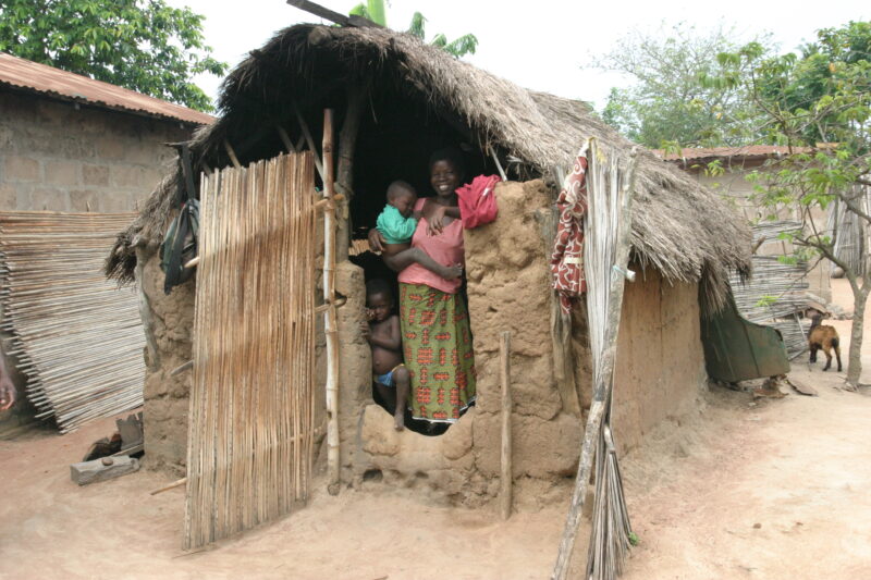 Living in Poverty — People living in a remote village in Togo that has not yet benifited from the work of any Education or assistance from international Deve...