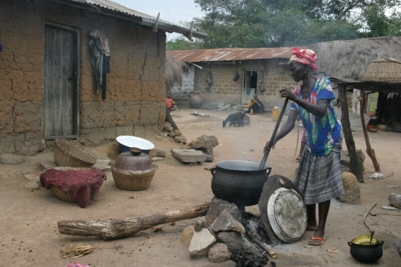 Living in Poverty — People living in a remote village in Togo that has not yet benifited from the work of any Education or assistance from international Deve...