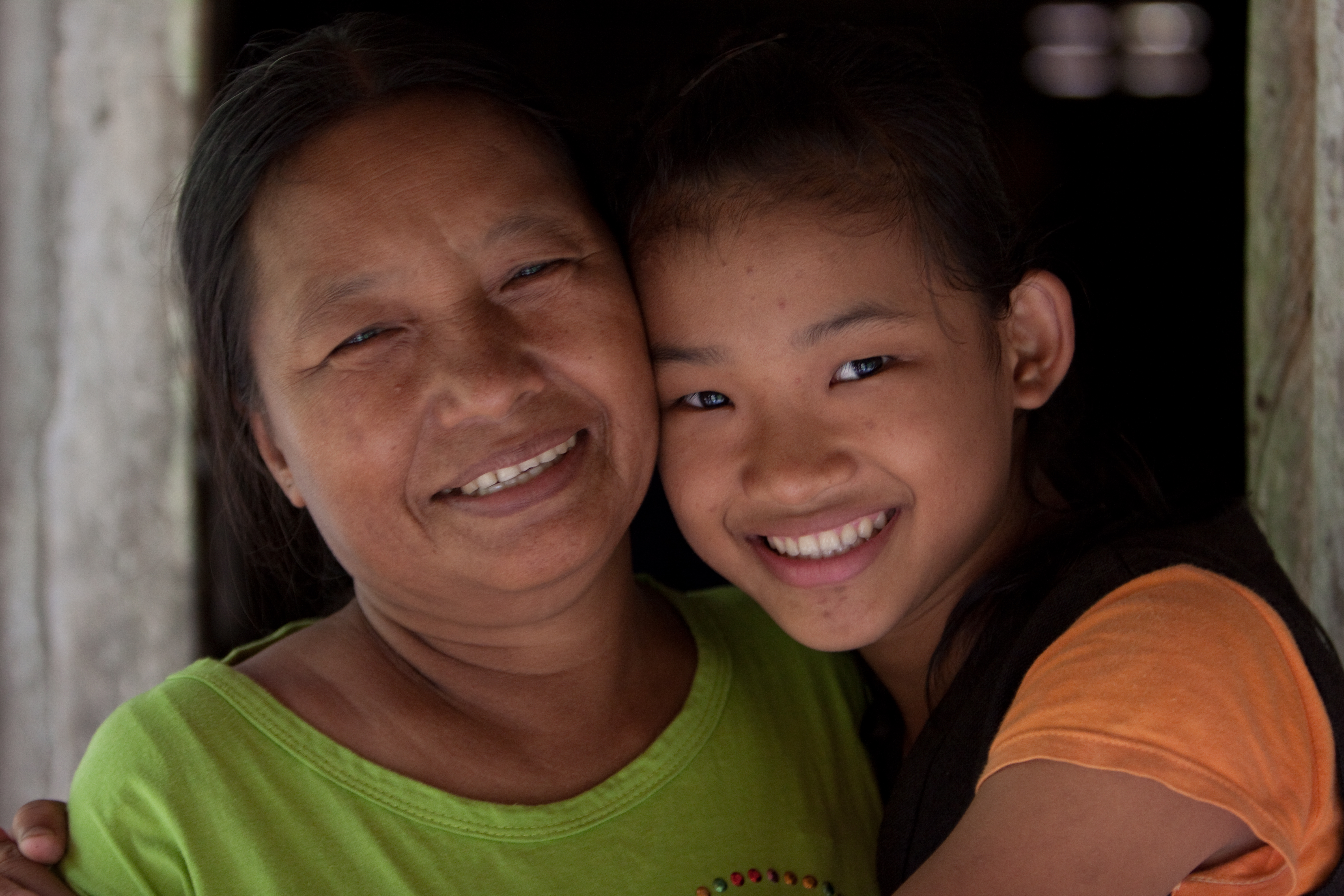 Ethnic Mother and Daughter