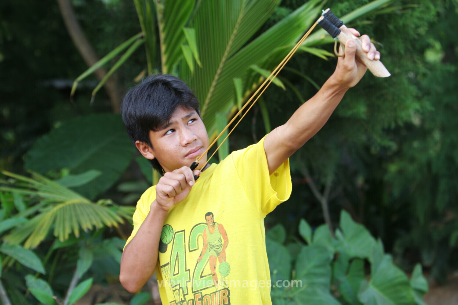 Boy with Sling Shot