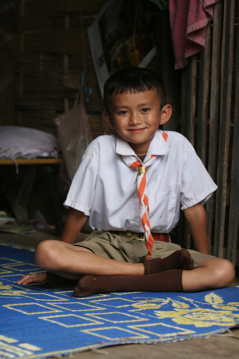 Boy in Thailand — Young Thai boy at home after school — Thailand, child, children, boy student