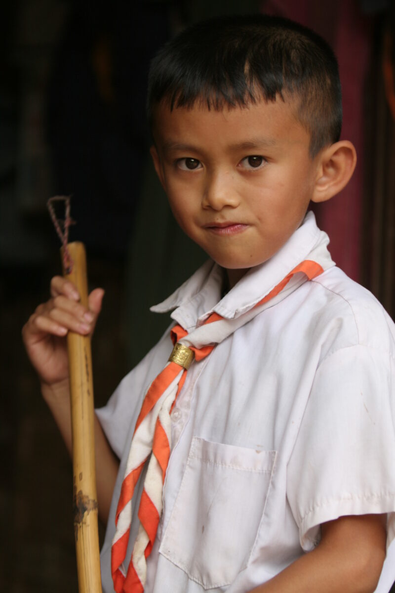 Boy in Thailand — Young Thai boy at home after school — Thailand, child, children, boy student