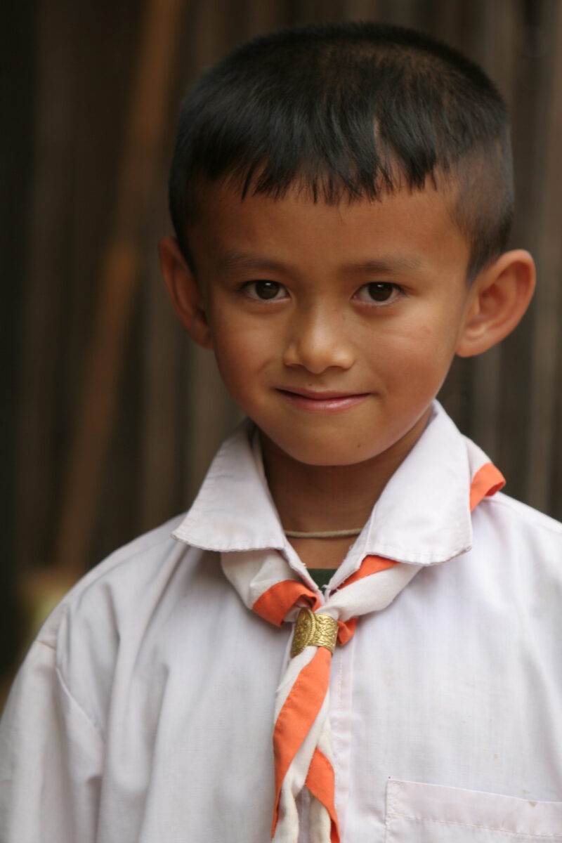 Boy in Thailand — Young Thai boy at home after school — Thailand, child, children, boy student