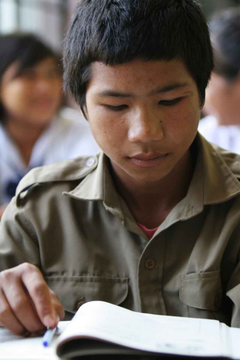 After school Activities — Young Thai boy at home after school — Thailand, child, children, boy student