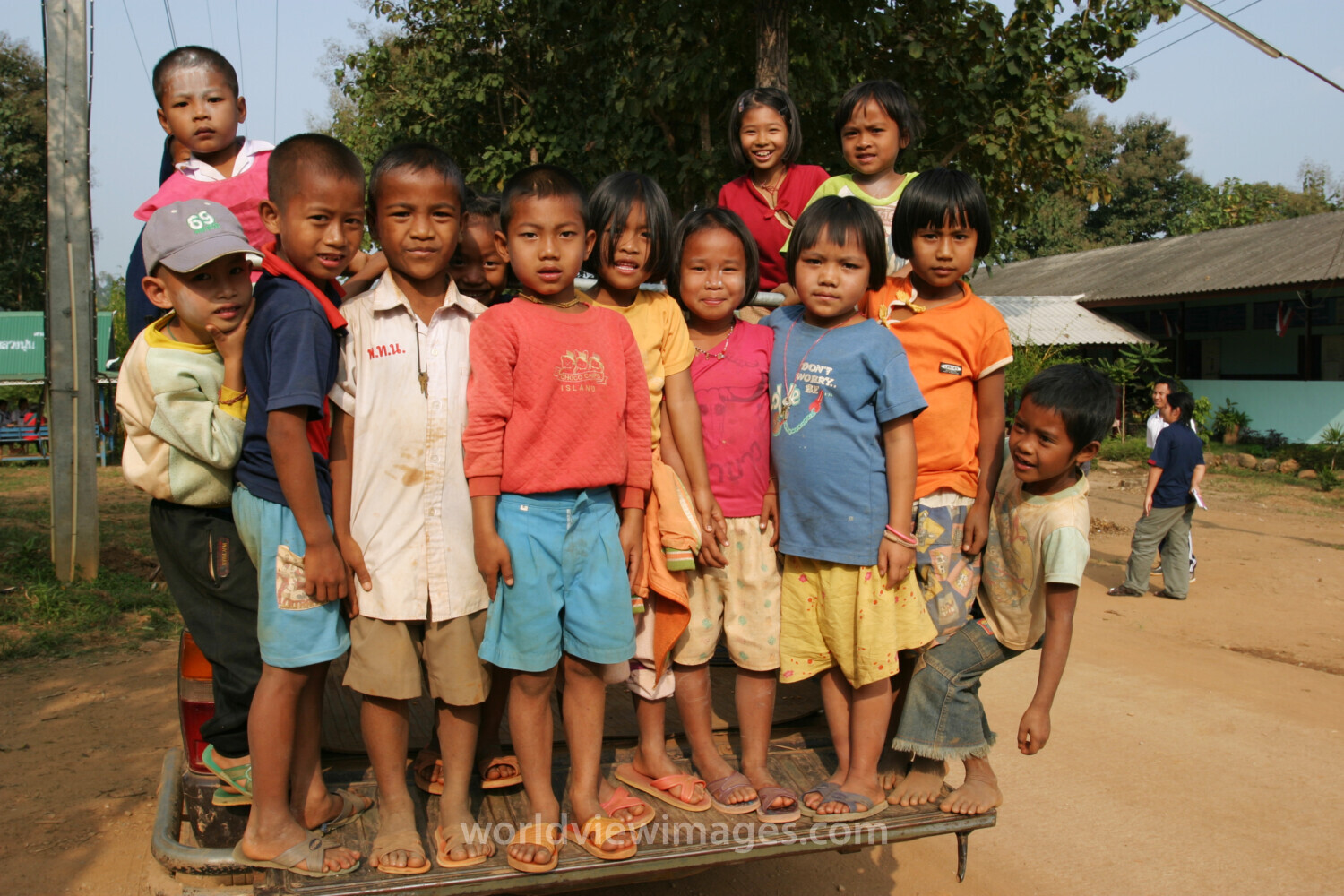 Children Ready to Ride