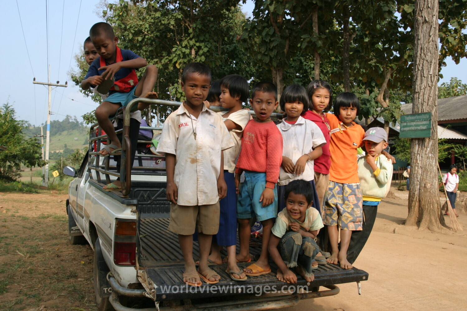 Children Ready to Ride