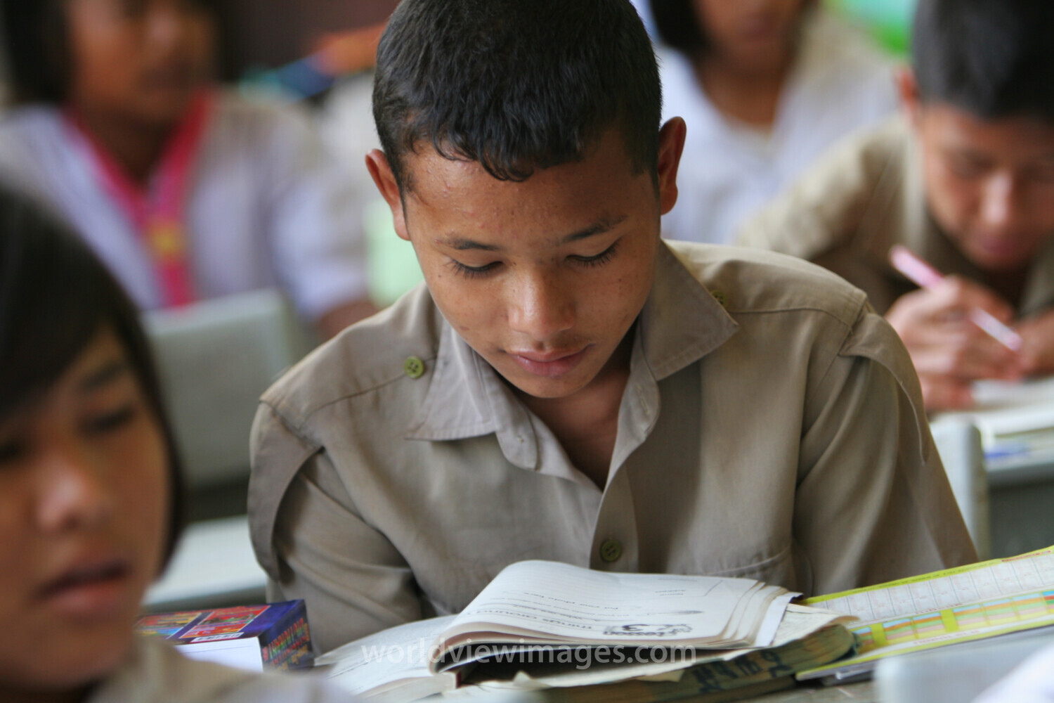 Student In School in Thailand