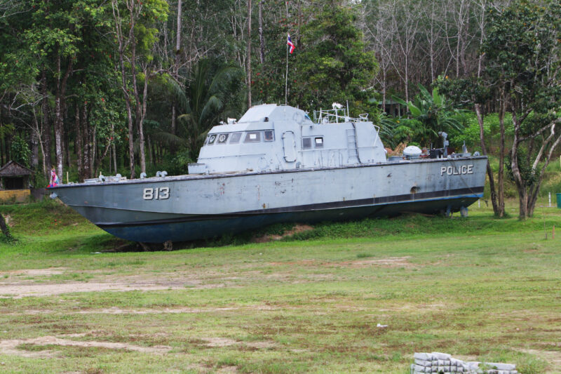 Washed Ashore — Thailand, boat, Tsunami, Phuket, police