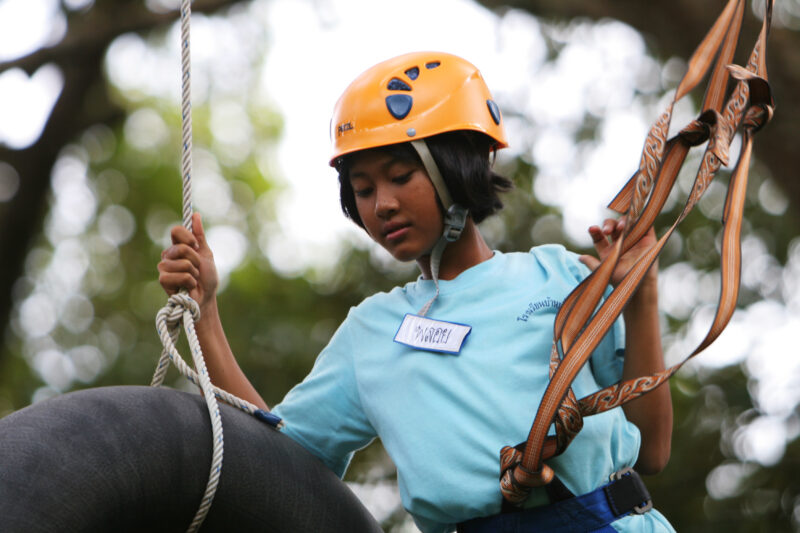 Building Self Confidence — Youth gain confidence in a outdoors skills training program in Phuket, Thailand — Thailand