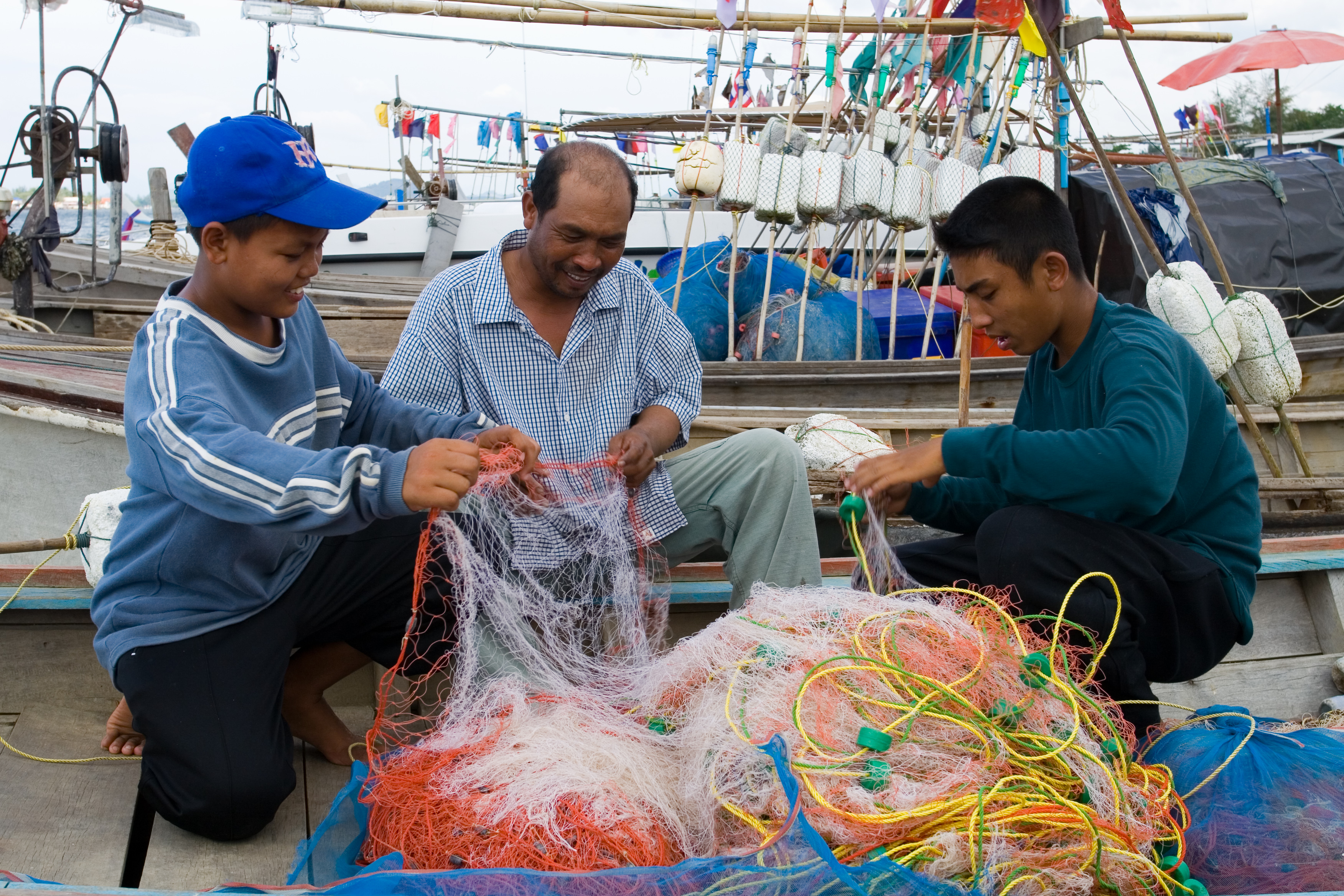 Fishing Nets in Thailand