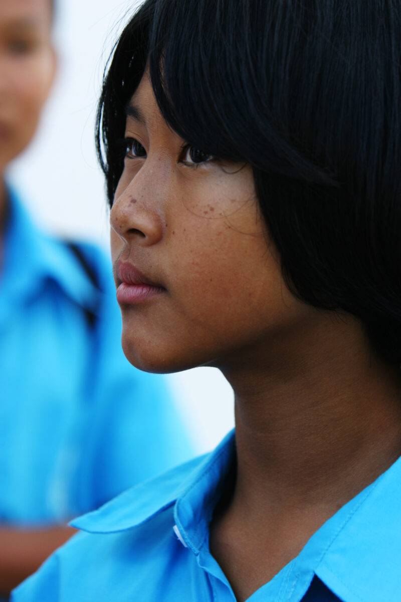 School Girls — Thailand, girls, faces, Phuket, students