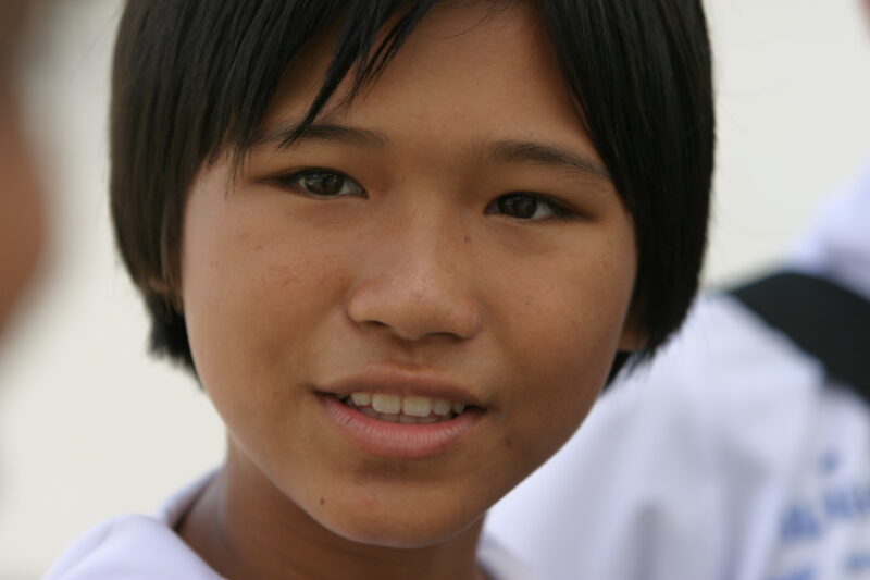School Girls — Thailand, girls, faces, Phuket, students