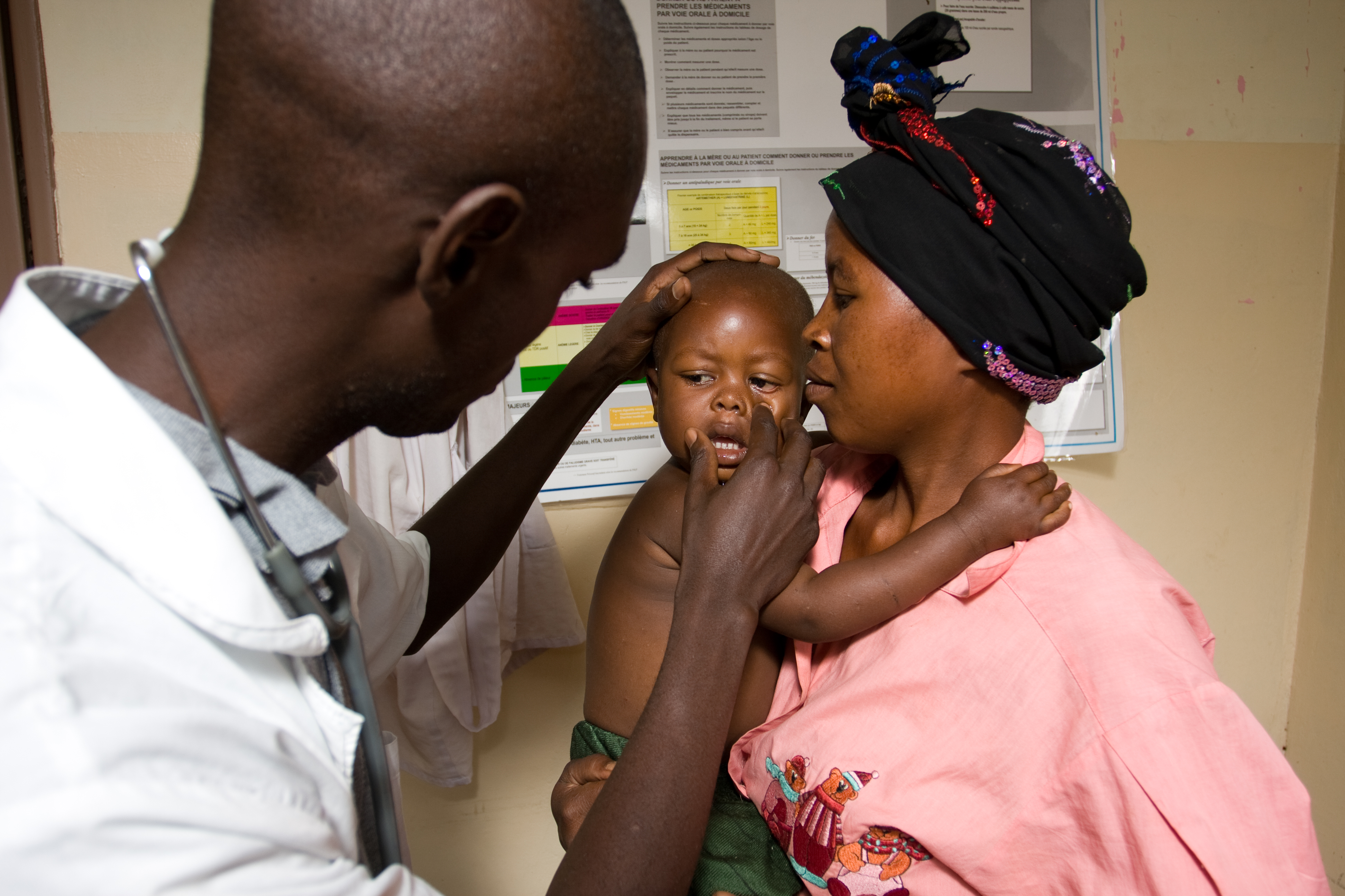 Baby Exam in Rwanda
