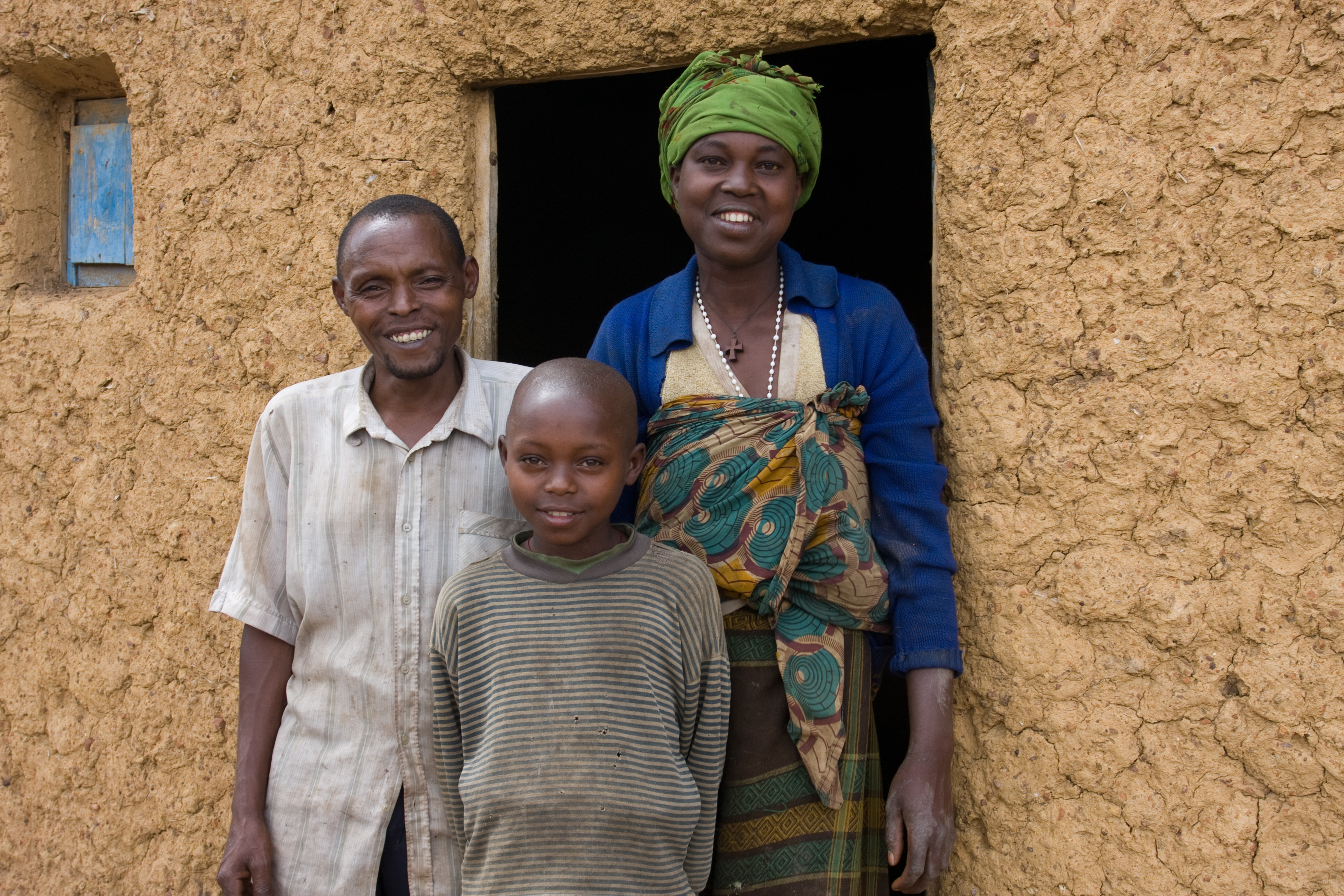 Family Group in Rwanda