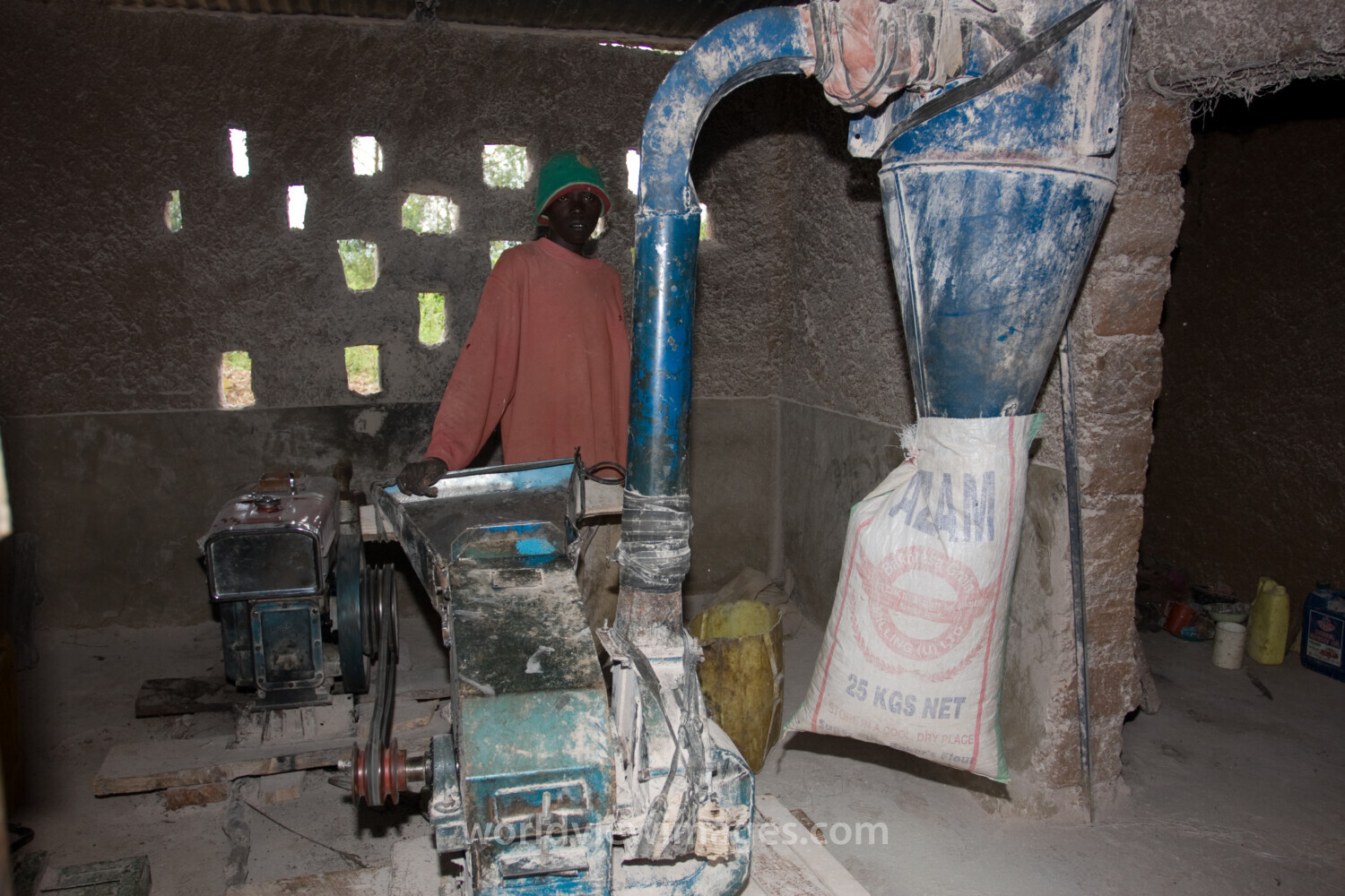 Flour Mill in Rwanda
