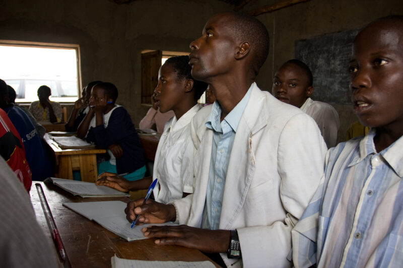 Adult Education — Adults go back to school — Africa, Rwanda, school, education Adults
