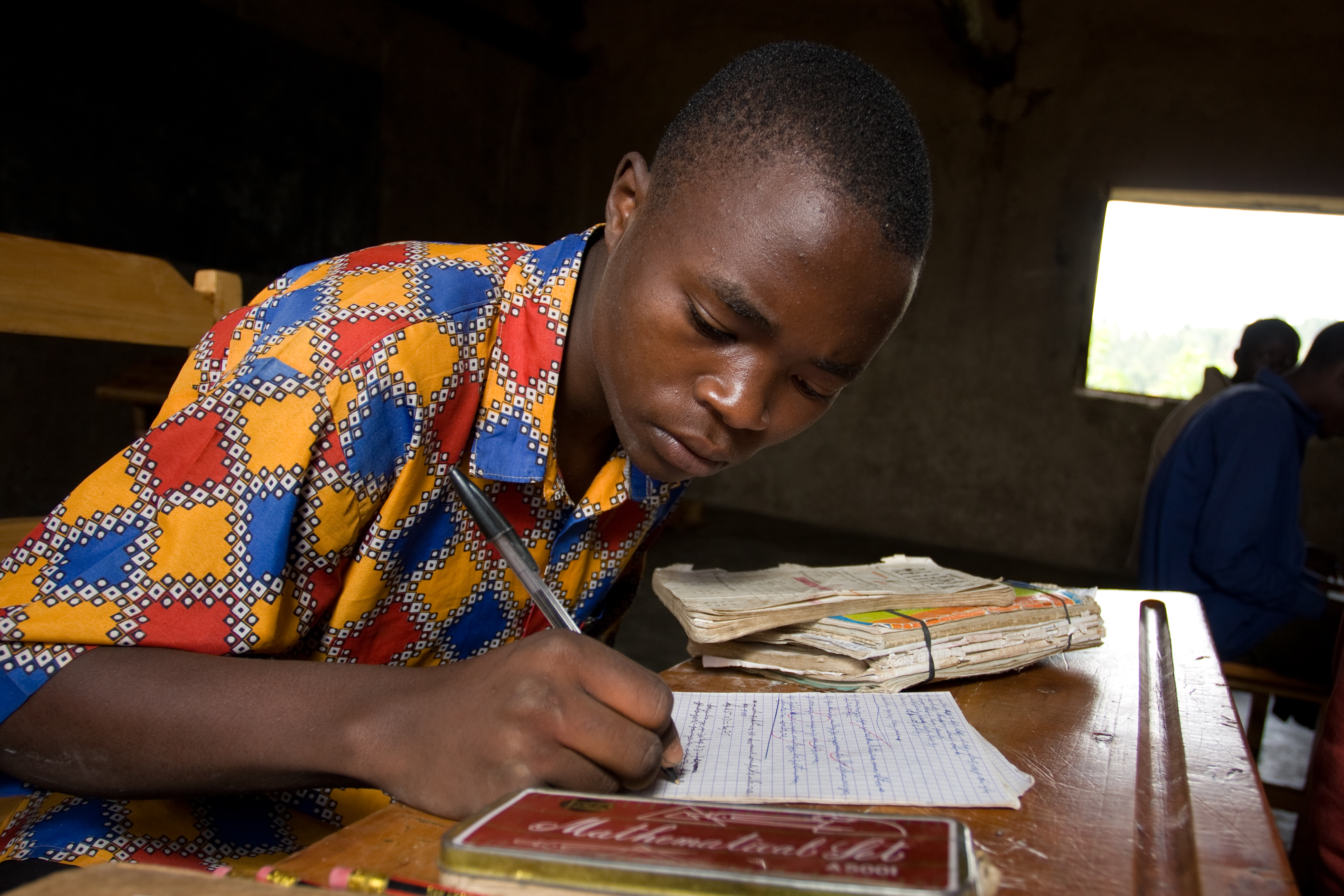 Students Attend School in Rwanda