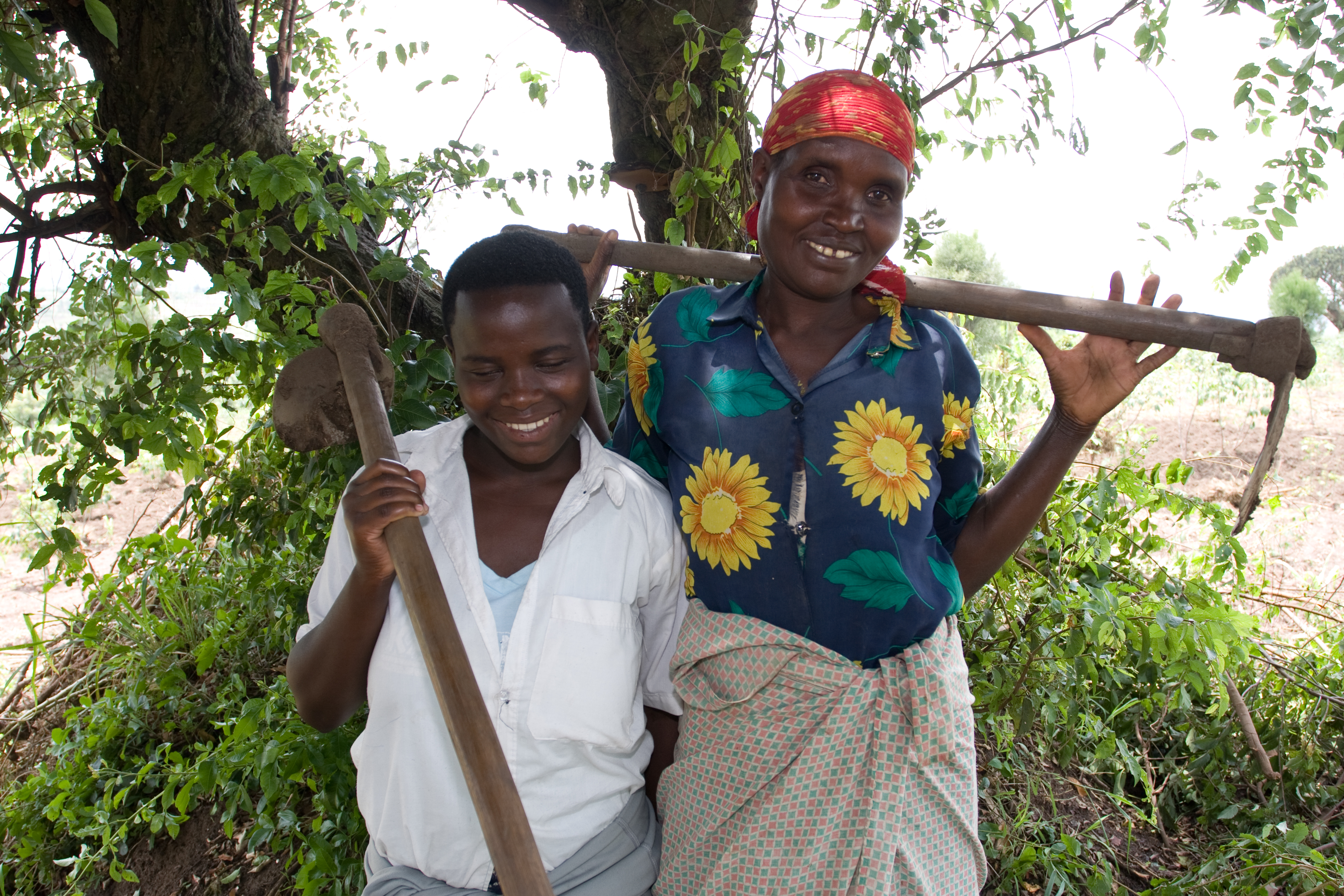 Mother and Daughterin Rwanda