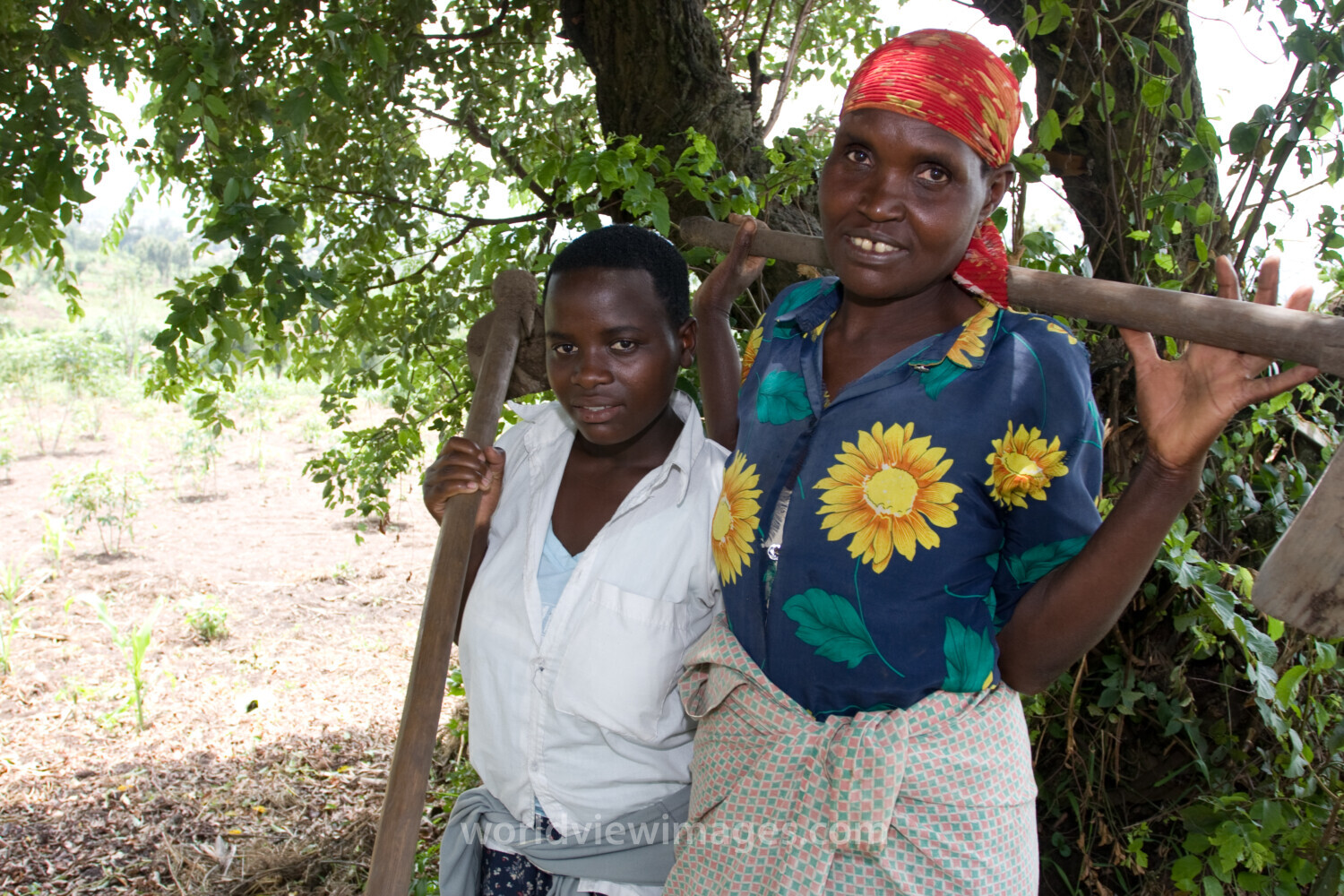 Mother and Daughterin Rwanda