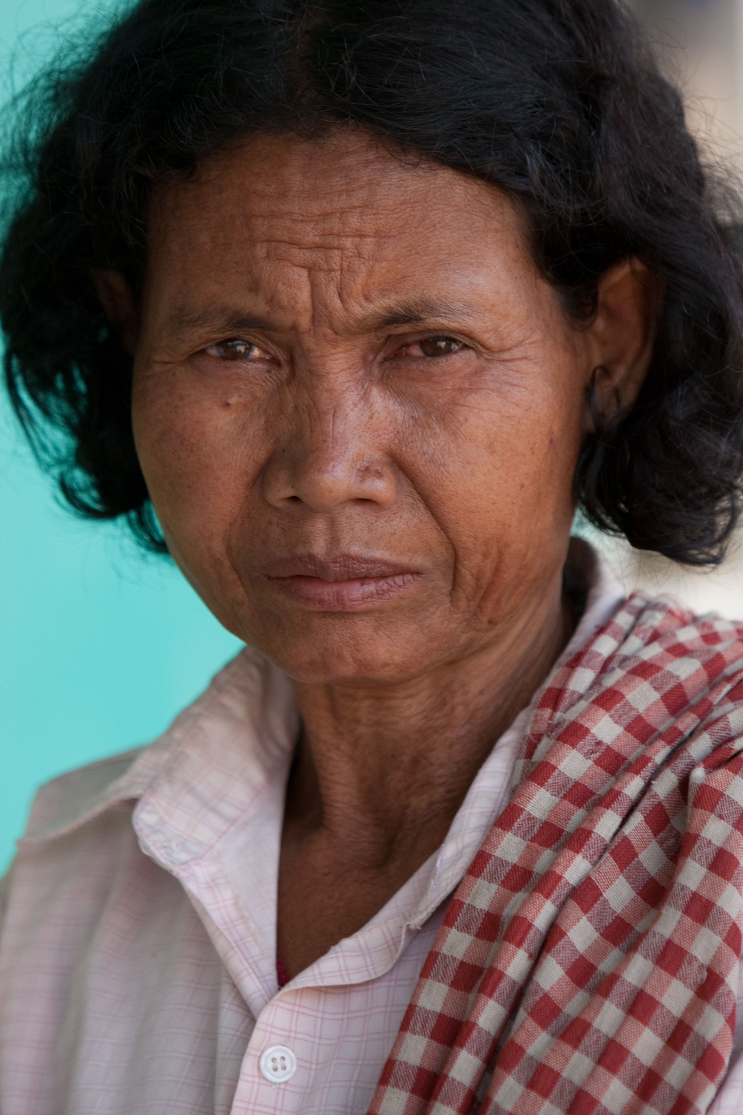 Elderly Woman in Cambodia