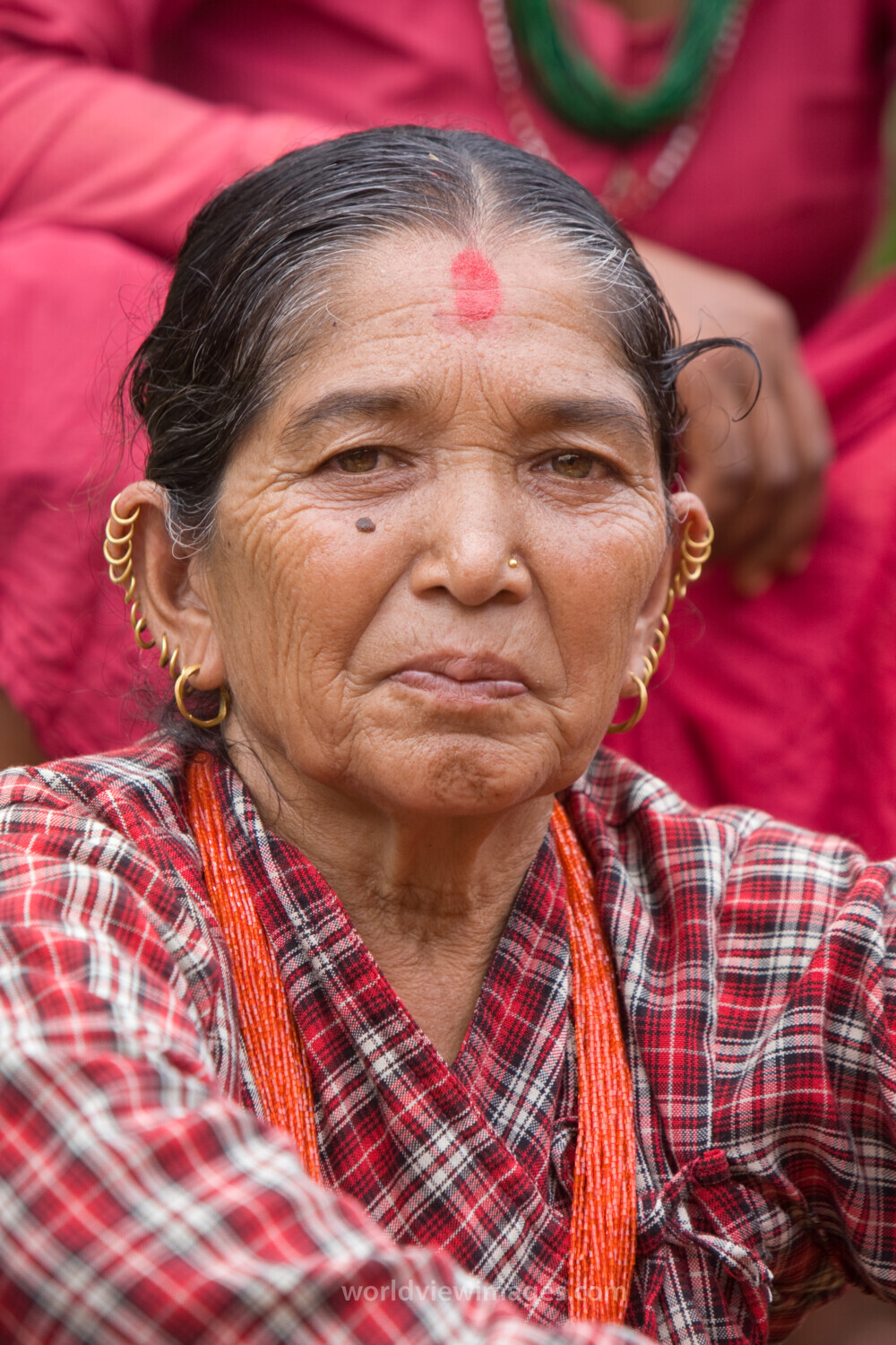 Elderly woman in Nepal