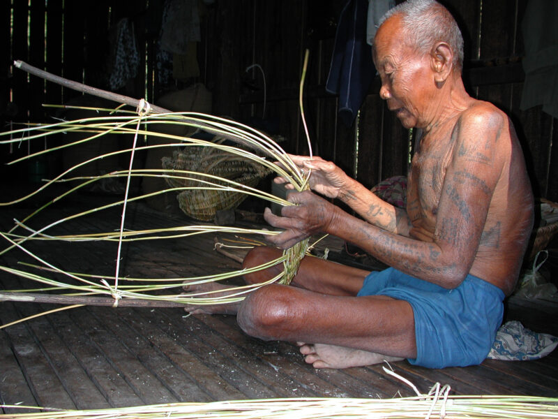 Elder Man in Cambodia — Stock Images of elderly people of the country of Cambodia — Cambodia, poverty, people, faces, elders