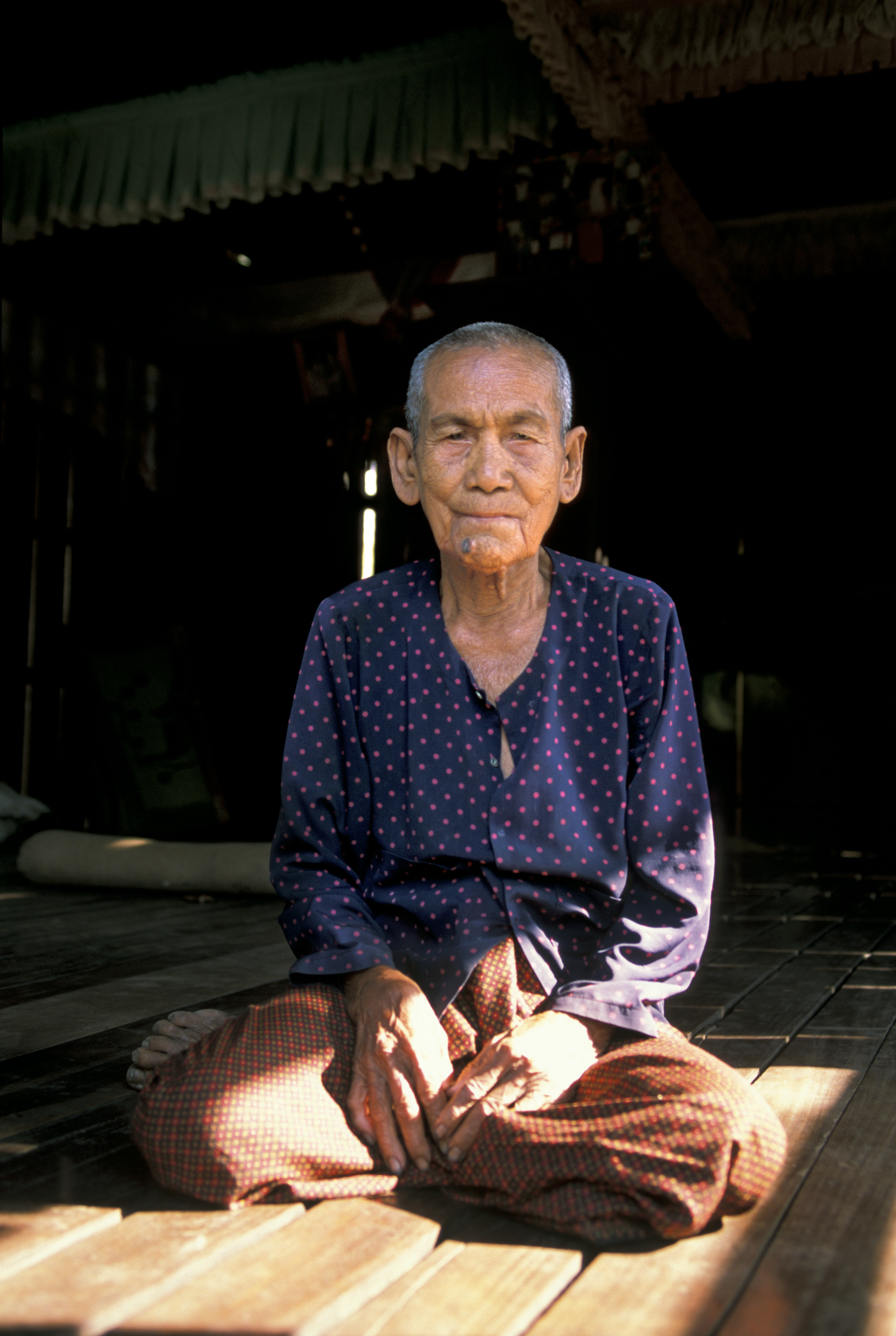Elder Man in Cambodia