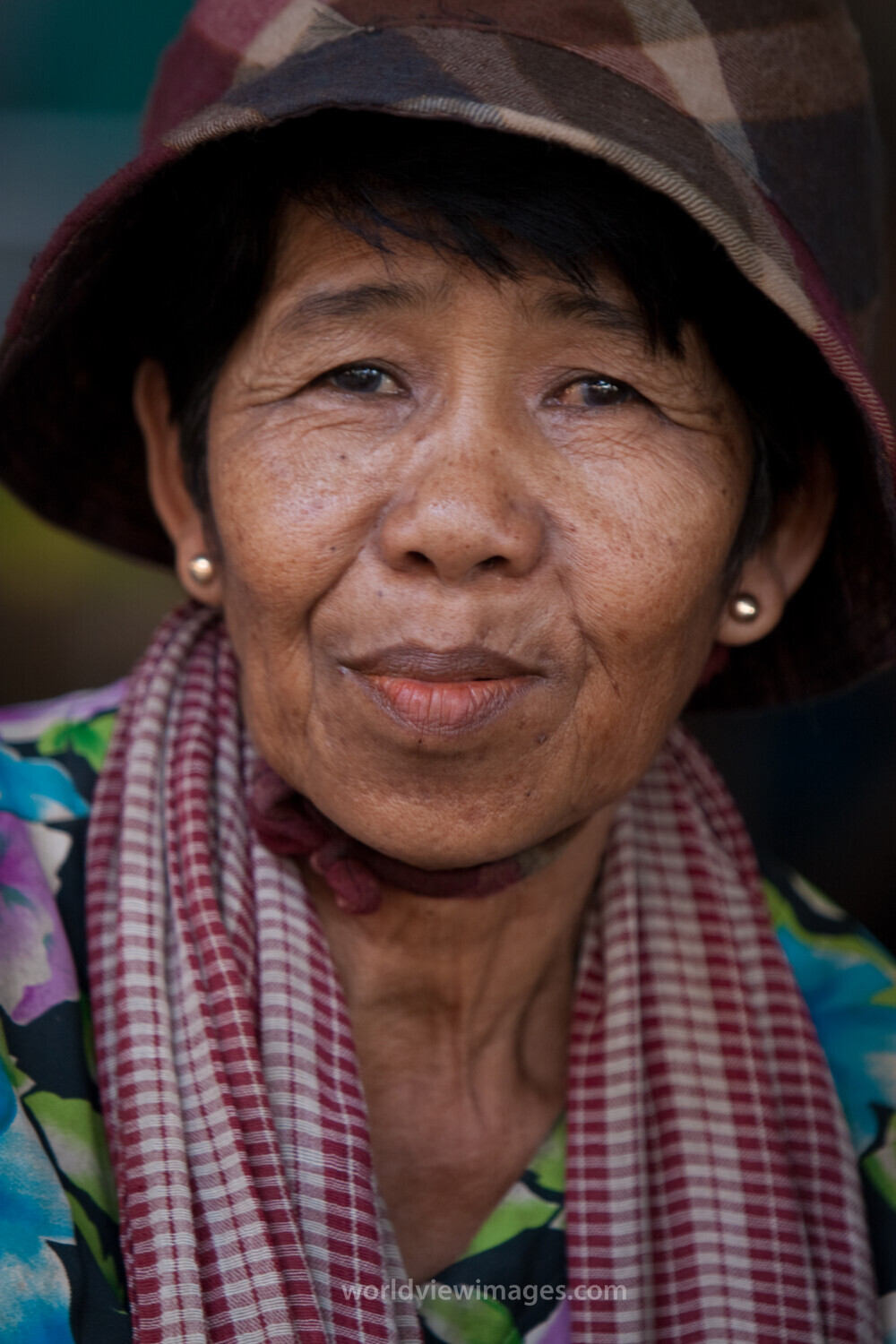 Elder Woman in Cambodia