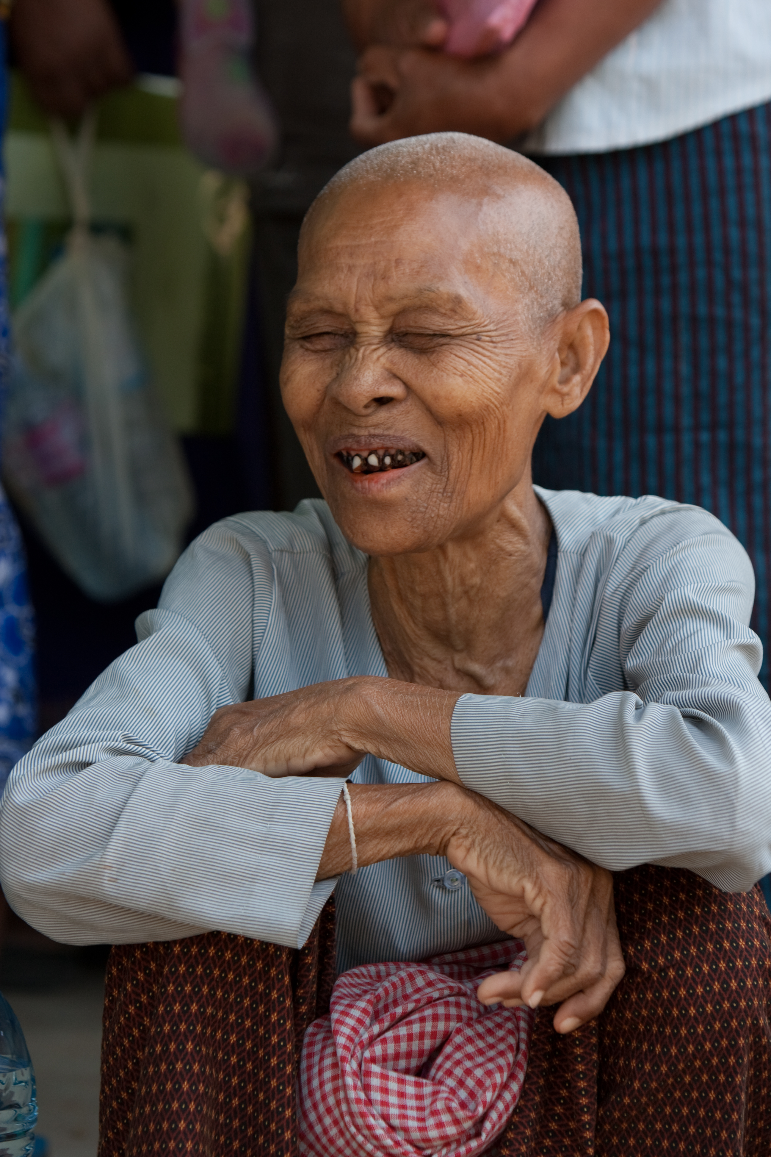 Elder Woman in Cambodia