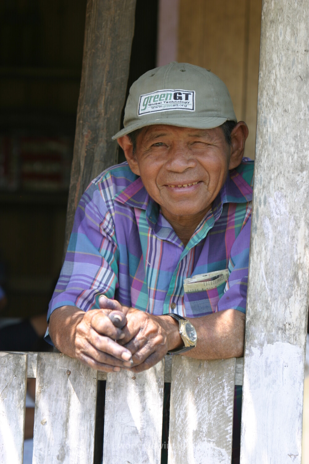 Elder Man in Peru