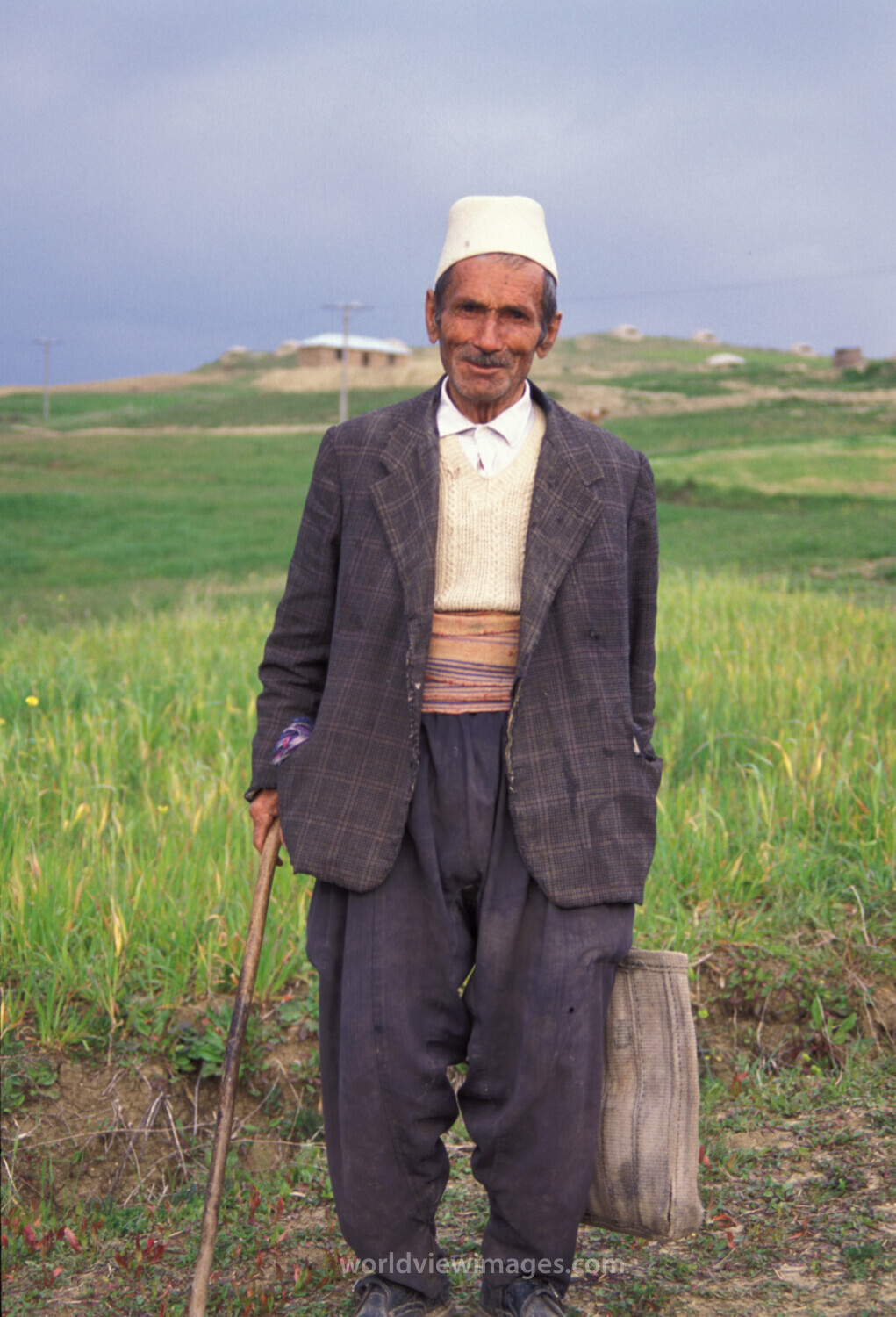 Elder Muslim Man in Albania