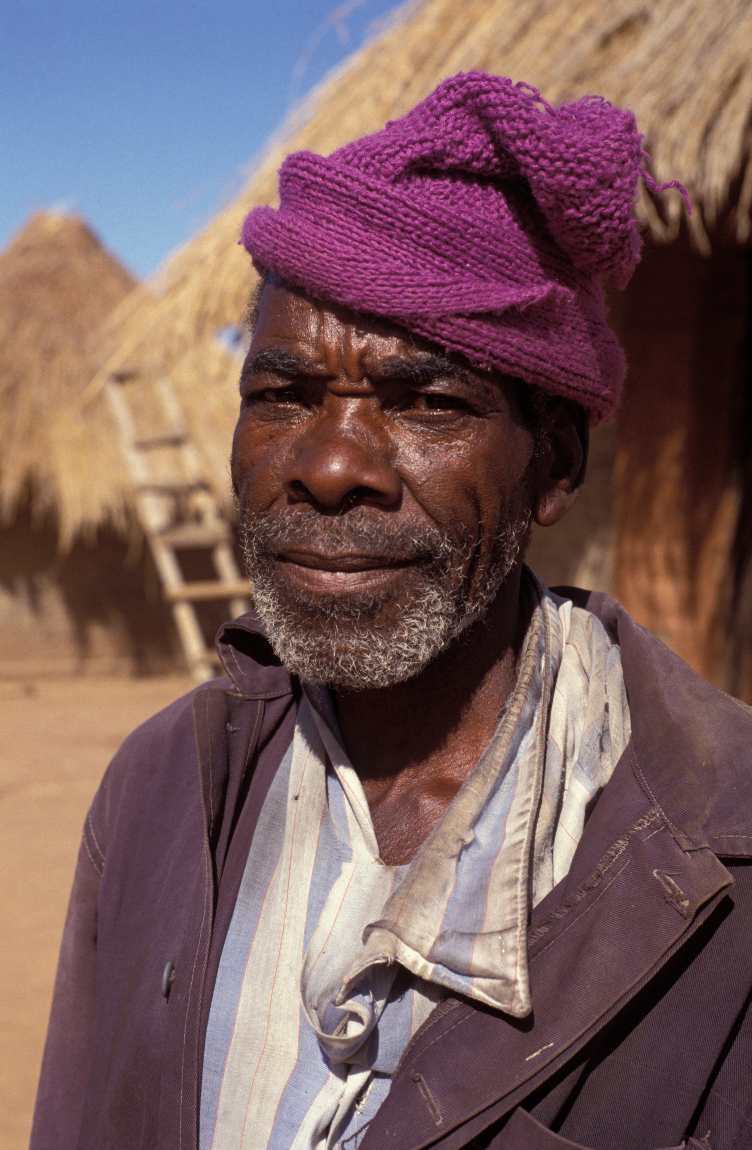 Elder Man in Zambia